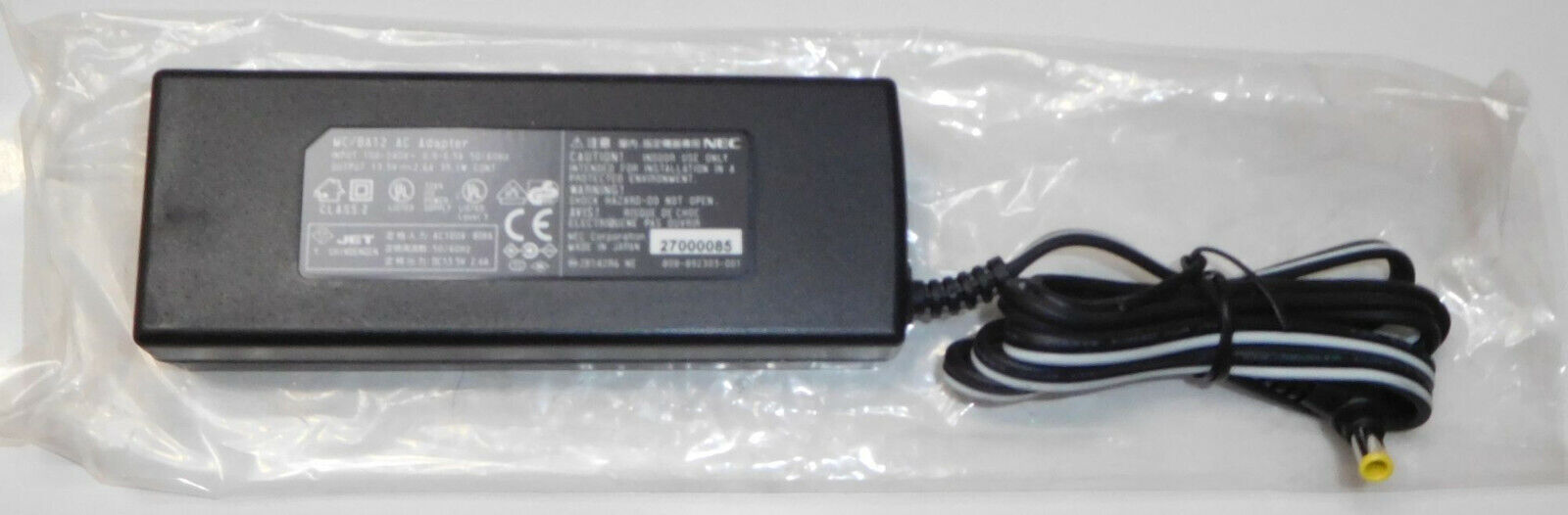 *Brand NEW*Genuine NEC 13.5V 2.6A AC Adapter MC/BA12 Power Supply